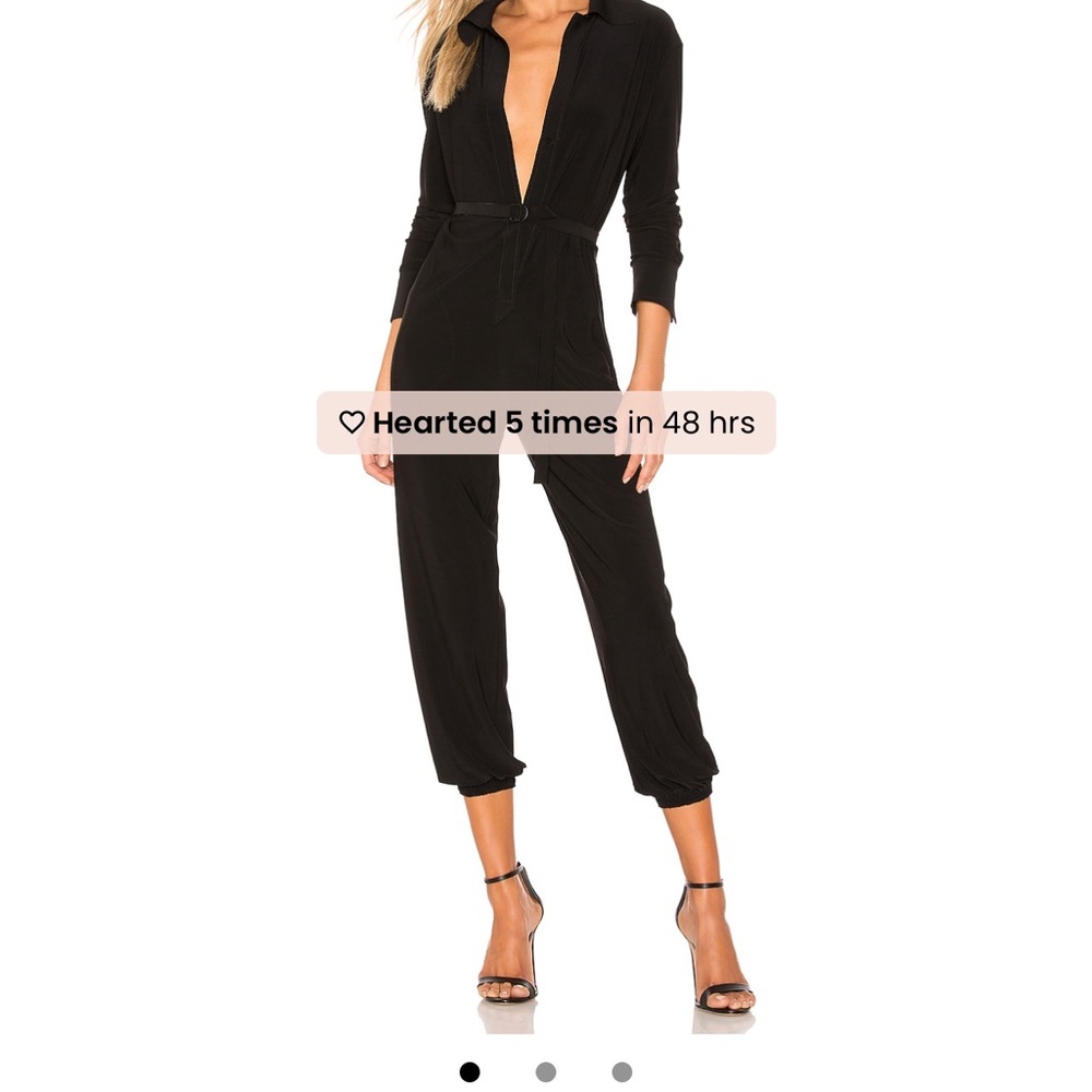 Black Long Sleeve Jumpsuit